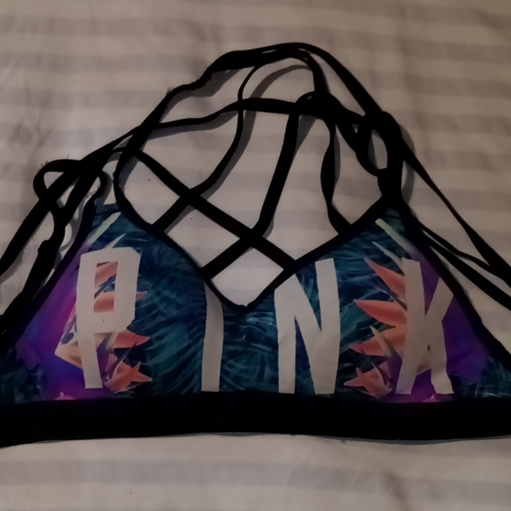 Pink Victoria's secret bra